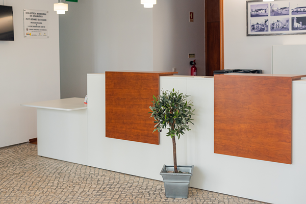 Receção Biblioteca