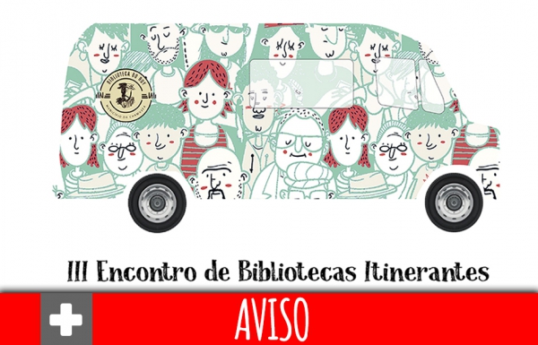 Atividades canceladas no Encontro de Bibliotecas Itinerantes