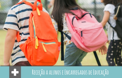Receção a alunos e Encarregados de Educação - 2018/2019