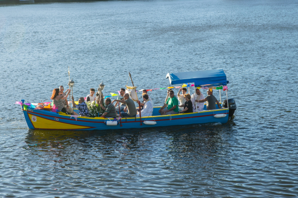 Procissão fluvial de São Marcos