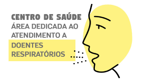 Centro de Saúde - Área dedicada ao atendimento a doentes respiratórios