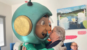 Agentes Vitamina visitam o Centro Social de Apoio à Comunidade de Casével