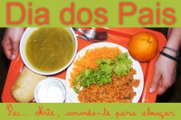 Projeto "Pai...Mãe, almoça comigo" leva pais às cantinas escolares