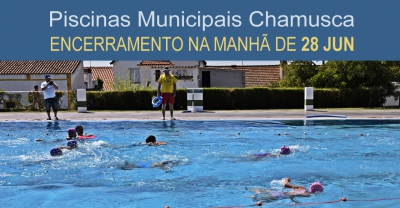 Encerramento das Piscinas na Manhã de 28 de junho
