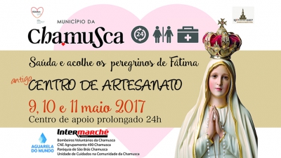 Município da Chamusca | Saúda e Acolhe os Peregrinos de Fátima | Centro de Apoio 24h