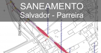 Reparação na EM 577 | Empreitada de Execução do Sistema de Saneamento de Salvador / Parreira