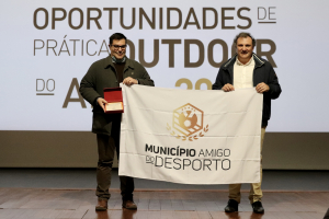Município distinguido na área "Oportunidades de Prática Outdoor"