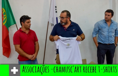 Município apoia Chamusc’Art com t-shirts técnicas