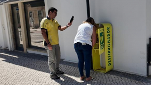 Simulacro DAE no Mercado Municipal