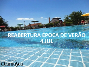 4 Julho | Reabertura Piscina Municipal | Época de Verão