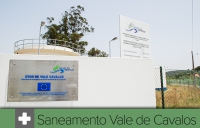 ETAR e reservatório de água de Vale de Cavalos em remodelação