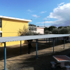 Município remove estruturas de fibrocimento da escola-sede