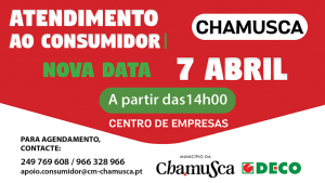 DECO atende gratuitamente amanhã na Chamusca