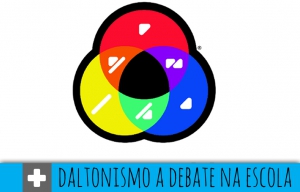 Ação de sensibilização sobre daltonismo nas escolas