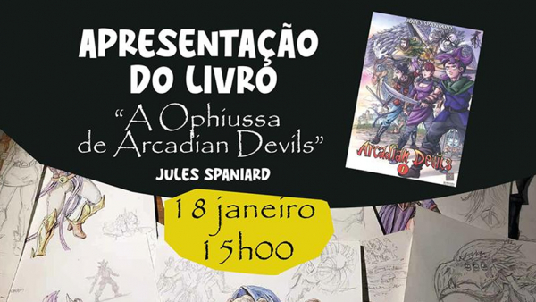 Apresentação do livro - A Ophiussa de Arcadian Devils