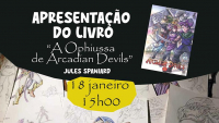 Apresentação do livro - A Ophiussa de Arcadian Devils