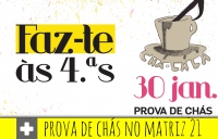 Prova de chás locais no Matriz 21