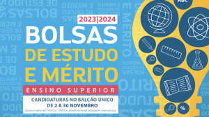 Município abre candidaturas para atribuição de Bolsas de Estudo e de Mérito