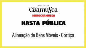 Hasta Pública para Alineação de Bens Móveis - Cortiça