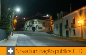 Município investe cerca de 760 mil euros  em nova iluminação pública LED