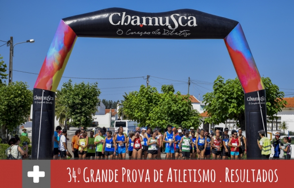 Resultados da 34º Grande Prova de Atletismo