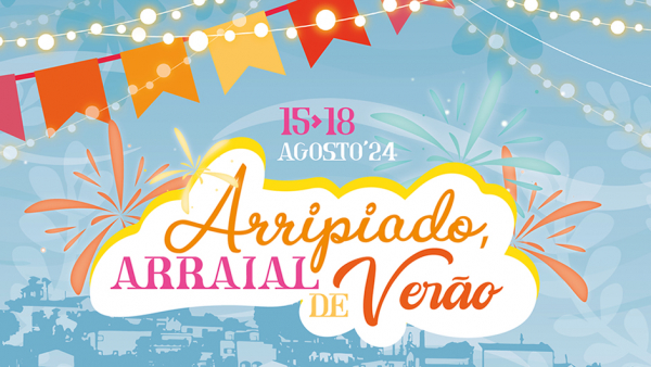 Arripiado em festa de 15 a 18 de agosto