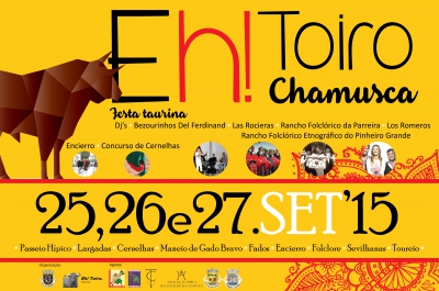 Chamusca Eh! Toiro aposta na tradição da festa brava | 25, 26 e 27 Setembro