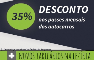 Transportes públicos mais baratos na Lezíria do Tejo