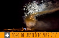 Fogo-de-artifício na passagem de ano 2018-2019