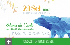 Hora do Conto - "Um urso muito assustador"