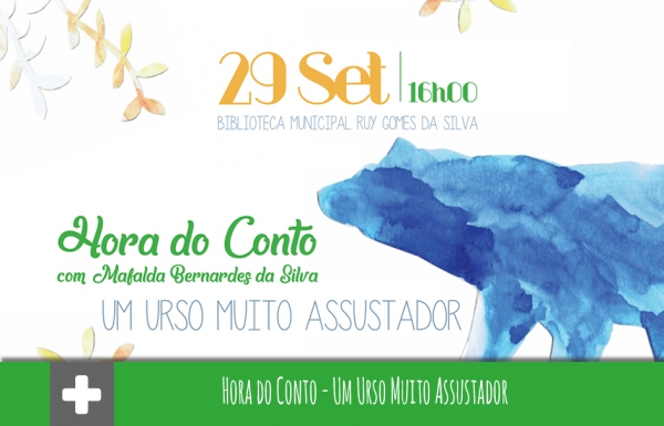 Hora do Conto - "Um urso muito assustador"