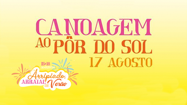 Canoagem ao Pôr do Sol