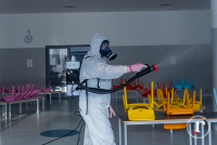 Município promove desinfeção e descontaminação dos recintos escolares