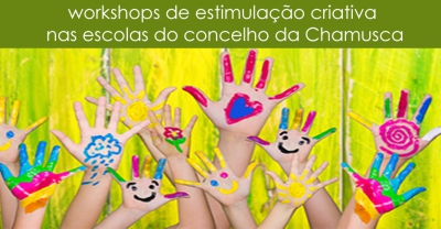 "Estórias Pintadas" workshops de estimulação criativa nas escolas da Chamusca
