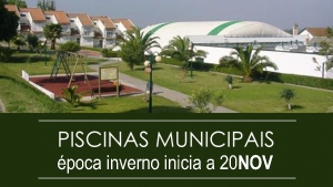 20 DE NOVEMBRO INICIA A ÉPOCA DE INVERNO DA PISCINA MUNICIPAL