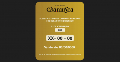 Condicionamento do trânsito nas estradas do campo no concelho da Chamusca