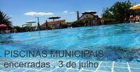 INFORMAÇÃO AOS UTILIZADORES DAS PISCINAS MUNICIPAIS