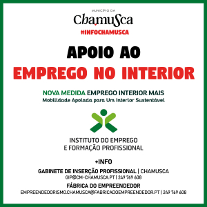 Chamusca é elegível na nova medida de apoio à mobilidade profissional para o interior