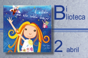 Apresentação de livro na Biblioteca . A estrela que não sabia dançar