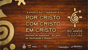 Biblioteca inaugura exposição sobre os 50 anos da Diocese de Santarém