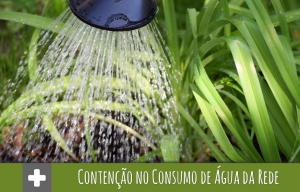 Contenção no consumo de água de rede
