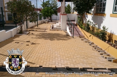 Obras de Requalificação - EB 1 Vale de Cavalos