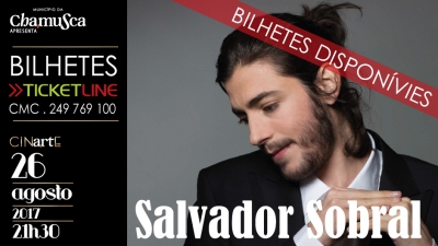 Chamusca recebe Salvador Sobral
