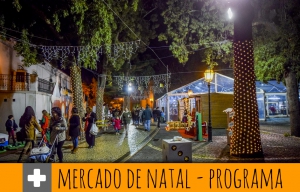 Mercado de Natal na Chamusca com pista de gelo