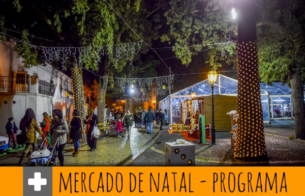 Mercado de Natal na Chamusca com pista de gelo