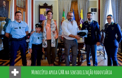 Município apoia GNR na sensibilização rodoviária