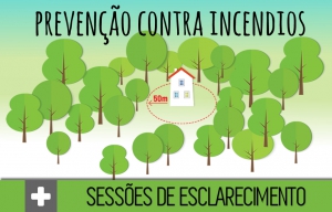 Sessões de Esclarecimento sobre medidas de prevenção contra incêndios