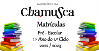 Primeira matrícula na Educação Pré-Escolar e 1.º ano do 1.º Ciclo 2022 / 2023